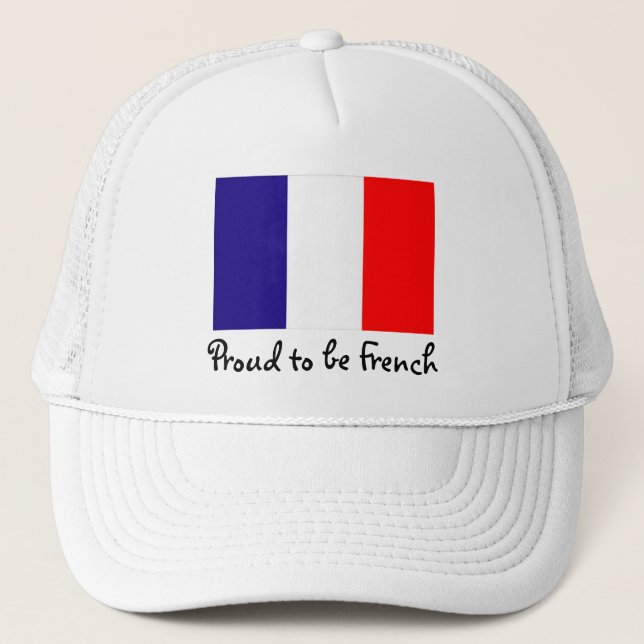 Proud to be French Flag Ball Cap (Front)