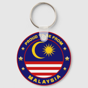 Proud To Be From Malaysia Key Ring