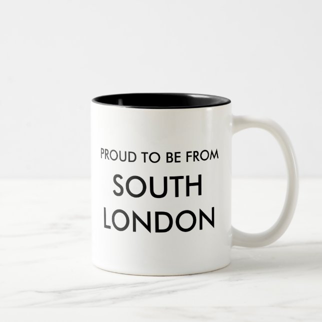 Proud to be from South London! Mug (Right)