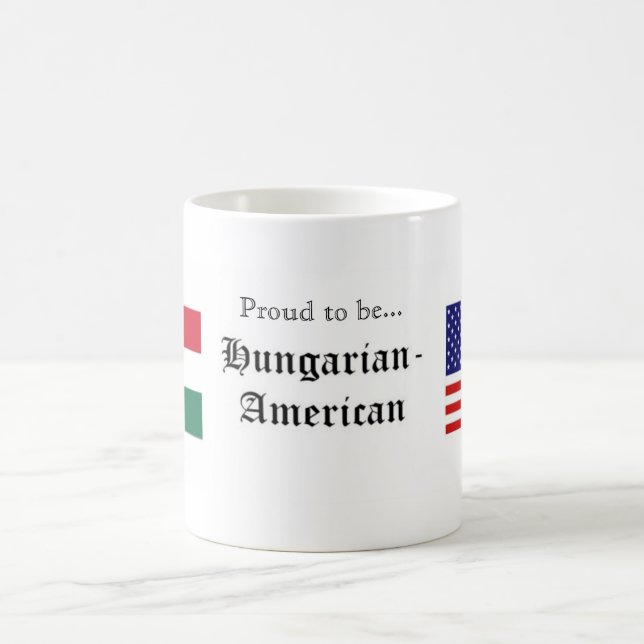 Proud to be...Hungarian-American Mug (Center)