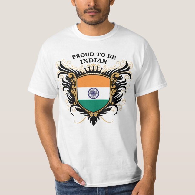 Proud to be Indian T-Shirt (Front)
