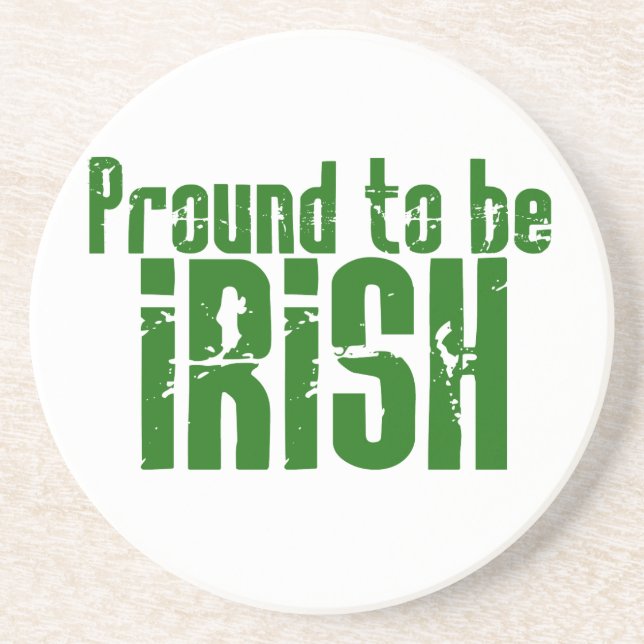Proud to be Irish Coaster (Front)