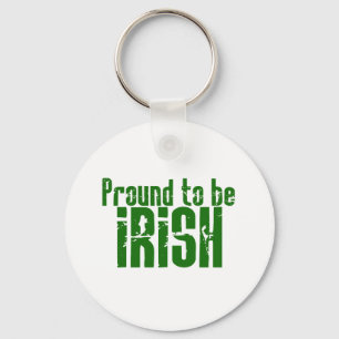 Proud to be Irish Key Ring
