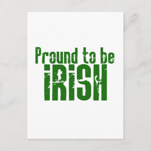 Proud to be Irish Postcard