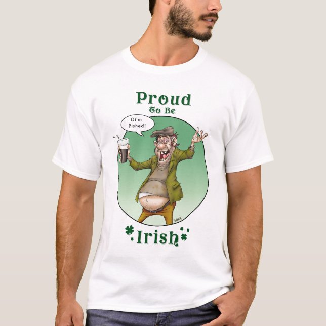 Proud to be Irish T-Shirt (Front)