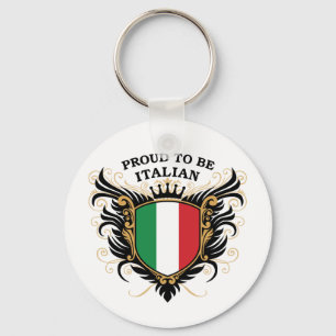 Proud to be Italian Key Ring