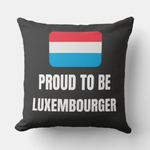 Proud to be Luxembourger Cushion