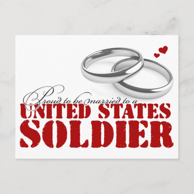 Proud to be married postcard (Front)