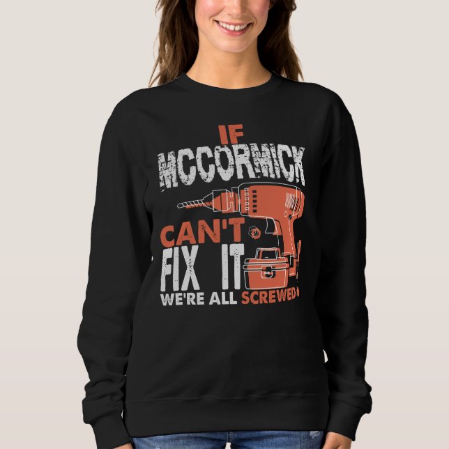 Proud To Be MCCORMICK Tshirt (Front)