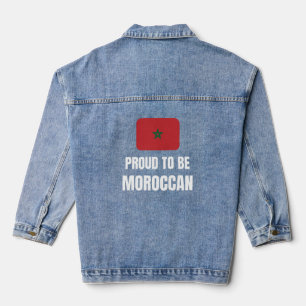 Proud to be Moroccan Denim Jacket