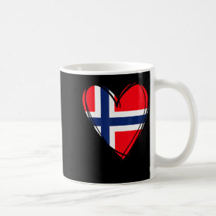 Proud to be norwegian dad mum boy kid cool norway coffee mug