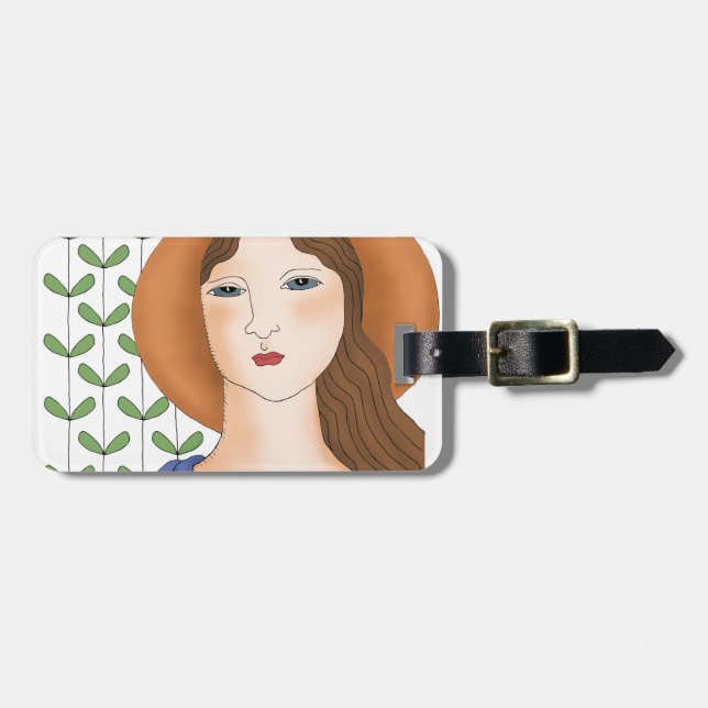 Proud to be Organic Luggage Tag (Front Horizontal)