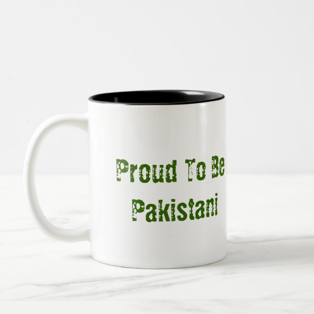 Proud To Be ..... Pakistani Mug (Left)