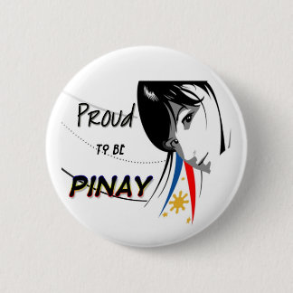 proud to be pinay 6 cm round badge