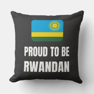 Proud to be Rwandan Cushion