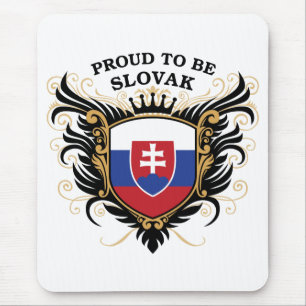 Proud to be Slovak Mouse Pad