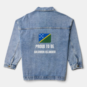 Proud to be Solomon Islander Denim Jacket