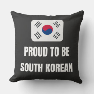 Proud to be South Korean Cushion