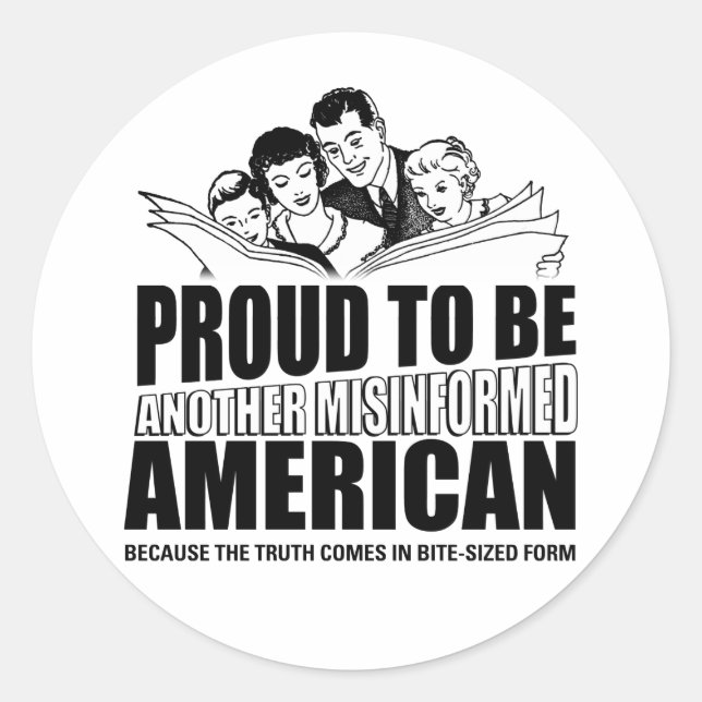 Proud to be - Sticker (Front)