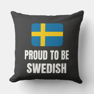 Proud to be Swedish Cushion