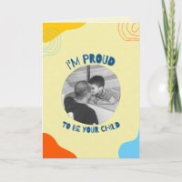 Proud To Be Your Child Custom Father's Day Photo