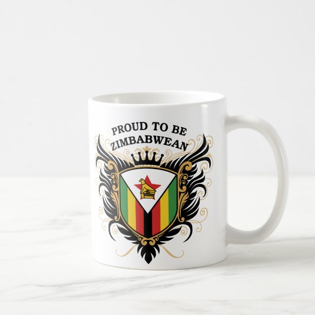 Proud to be Zimbabwean Coffee Mug (Right)