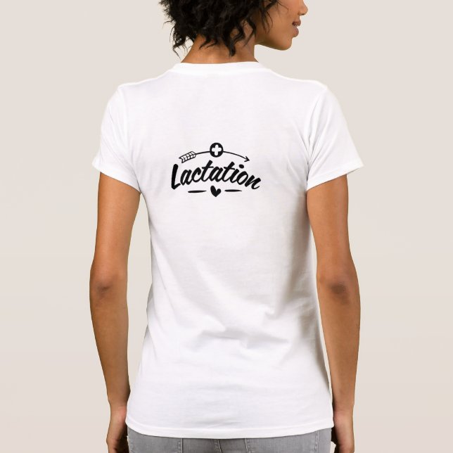 Proud to Care - Lactation T-Shirt (Back)