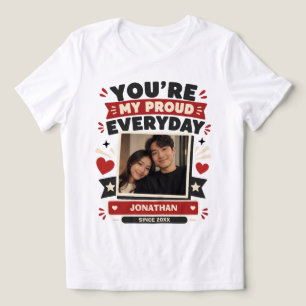 Proud to Have You Custom Tri-Blend Shirt