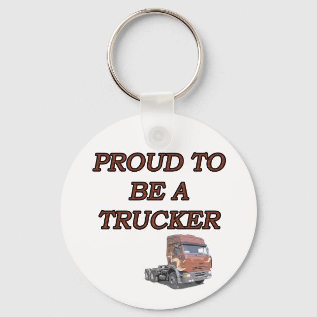 PROUD TRUCKER KEY RING (Front)