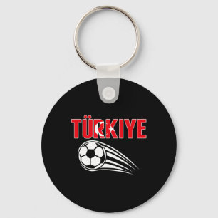 Proud Turkey Soccer Fans Jersey - Türkiye Footll L Key Ring