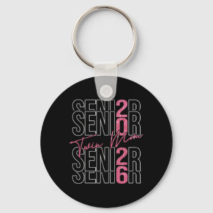 Proud Twin Mum Of Senior 2026 Cl Of 2026 Graduatio Key Ring