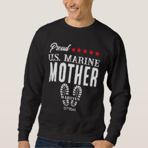 Proud U.S. Marine Customized Military T-Shirt Sweatshirt