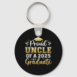 Proud Uncle Of A 2025 Graduate Senior Graduation M Key Ring