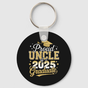 Proud Uncle Of A Cl Of 2025 Graduate Senior Gradua Key Ring