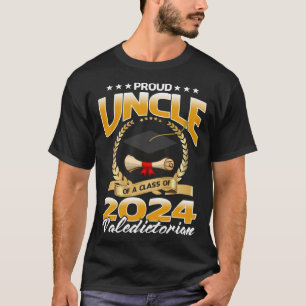 Proud Uncle Of A Class of 2024 Valedictorian T-Shirt