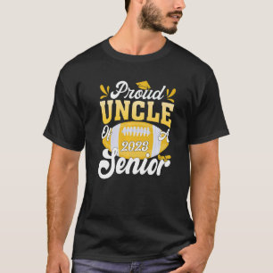 Proud Uncle of a Football Senior 2023 Graduation C T-Shirt