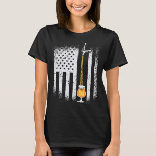 proud USA citizen craft beer brewer dads beer brew T-Shirt