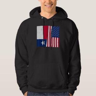 Proud Usa Home Country Patriotic Home State Flag T Hoodie
