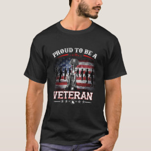 Proud USA Veteran T-Shirt - Veterans Day Memorial