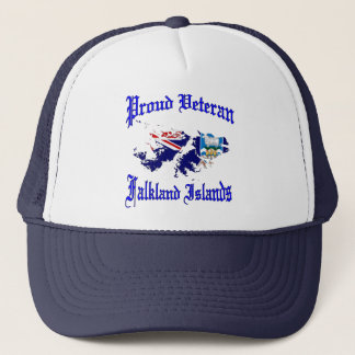 Proud Veteran .... falklands Trucker Hat