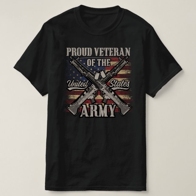 proud veteran of the usa veterans day T-Shirt (Design Front)