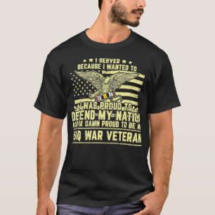 Proud Veteran OIF Iraq Operation Iraqi Freedom T-Shirt