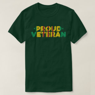 Proud Vietnam War Veteran Ribbon T-Shirt