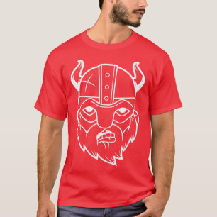 Proud Viking Warrior With Beard Helmet 7 T-Shirt
