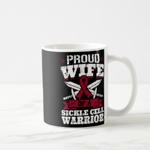Proud Wife Of A Sickle Cell Warrior Scd Awareness Coffee Mug