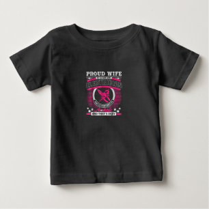 Proud Wife Of An Awesome Electrician Gift Baby T-Shirt
