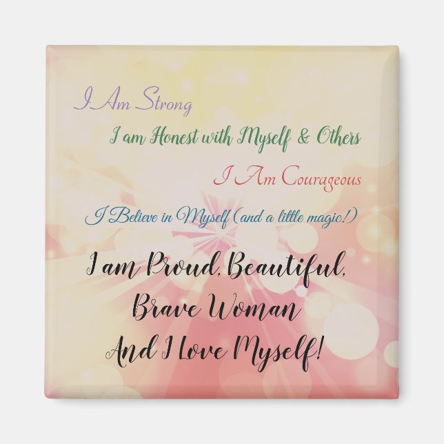 Proud Woman Magnet (Front)