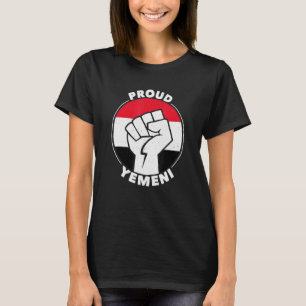 Proud Yemeni - Love Pride Of Yemen Flag T-Shirt