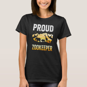 Proud Zookeeper Zookeeping Zoo Keeper Zoos Keeping T-Shirt
