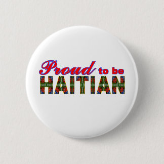 proudhaitian02r 6 cm round badge
